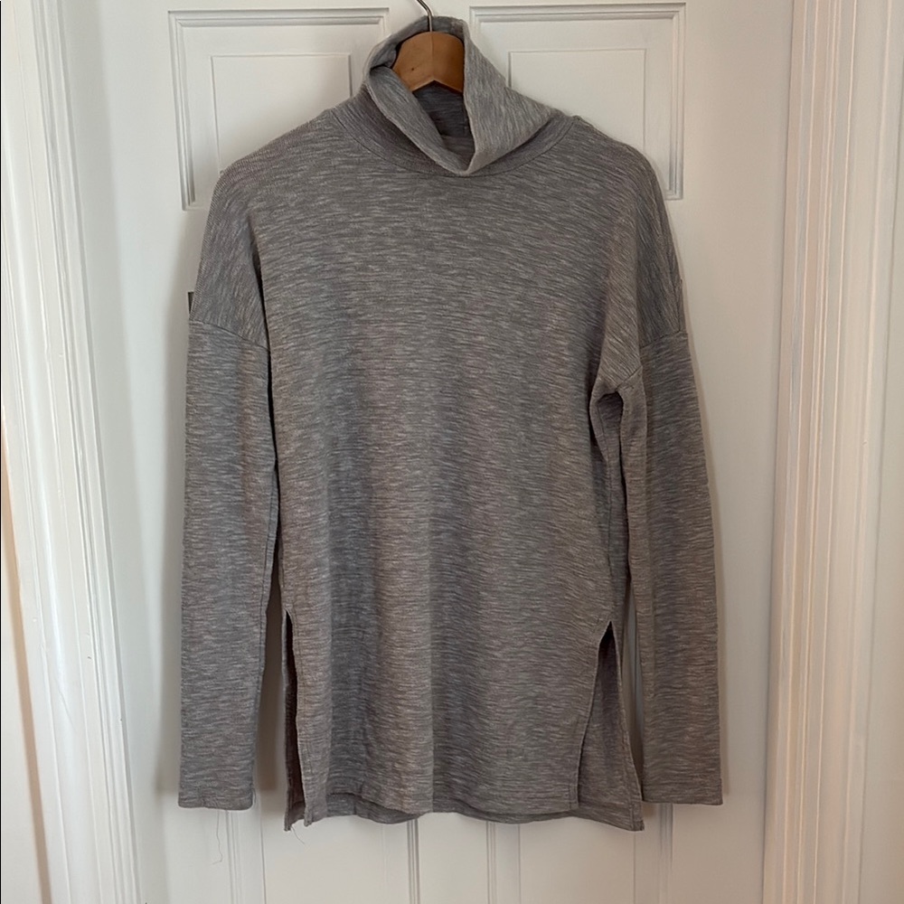 J. Crew Gray Turtleneck Sweater Soft Knit